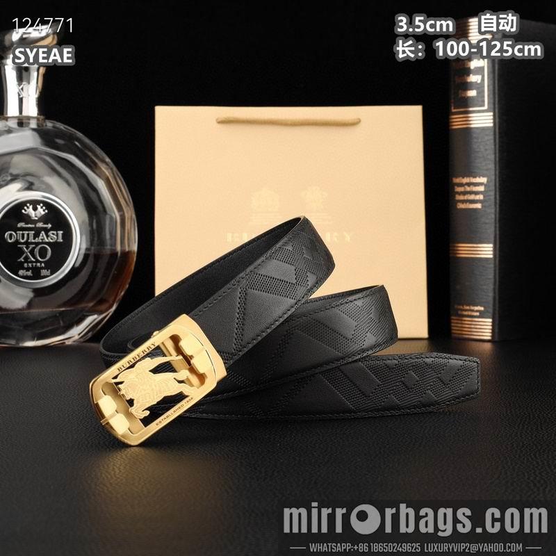 Burberry belt 35mmX100-125cm 8L73