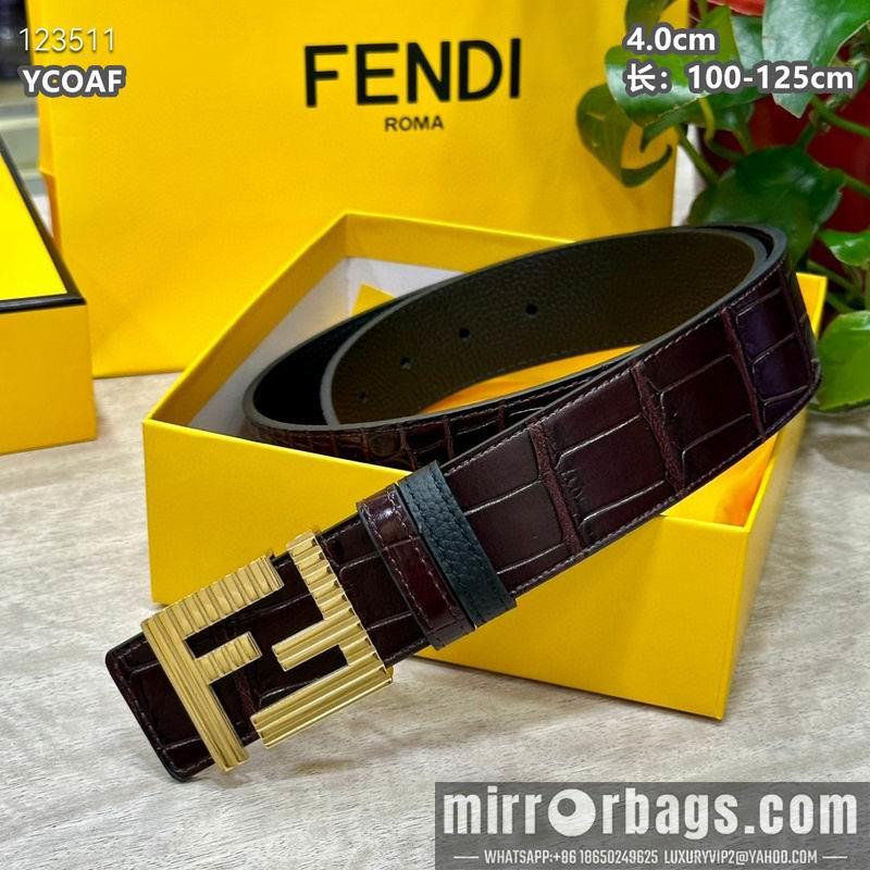 Fendi belt 40mmX100-125cm 8L34
