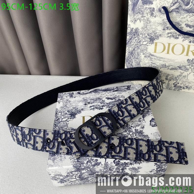 Dior belt 35mmX95-125cm 7D05