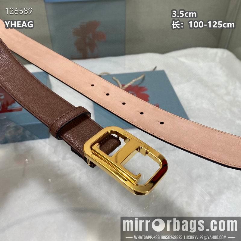 Tod's belt 35mmX100-125cm 8L03