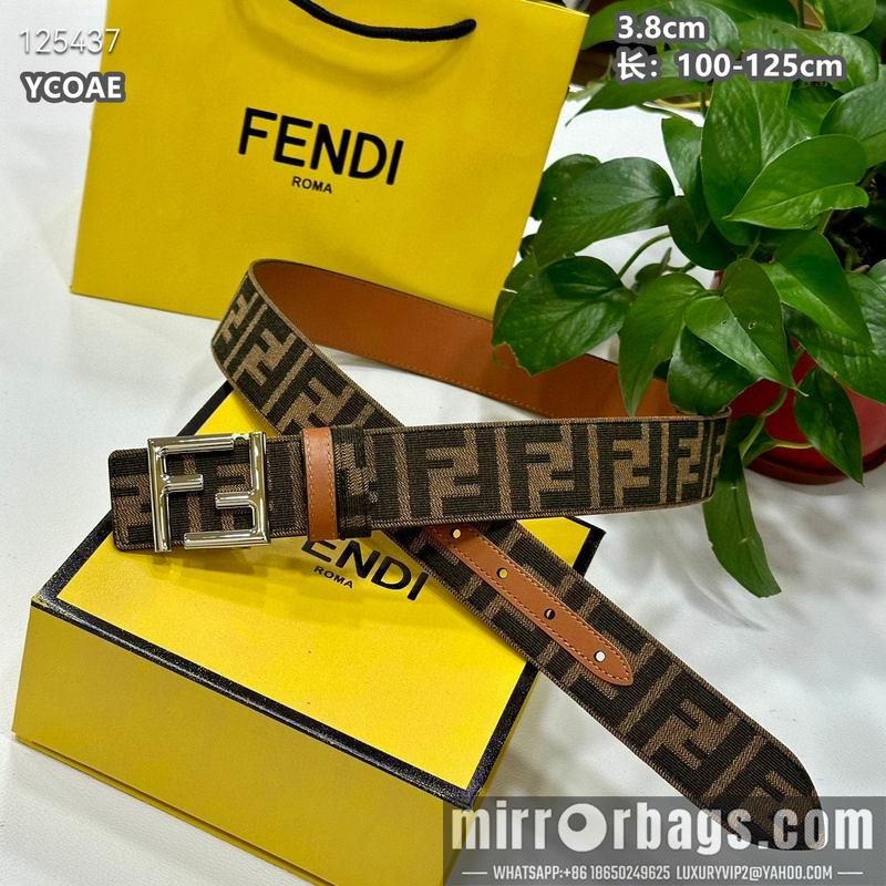 Fendi belt 38mmX100-125cm 8L15