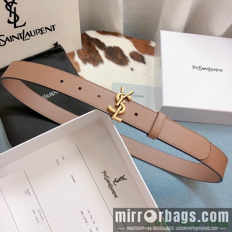 YSL Belt 30mmX95-110cm 7D01