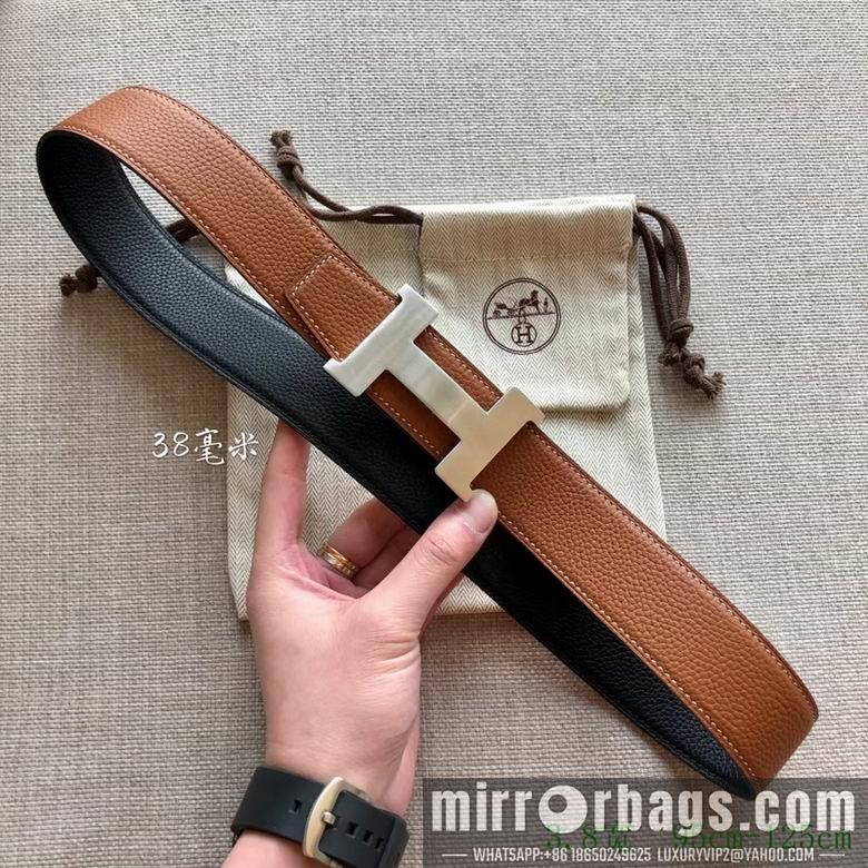 Hermes Belt 38mmX95-125cm 7D78