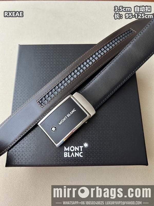 Montlanc belt 35mmX100-125cm 8L76