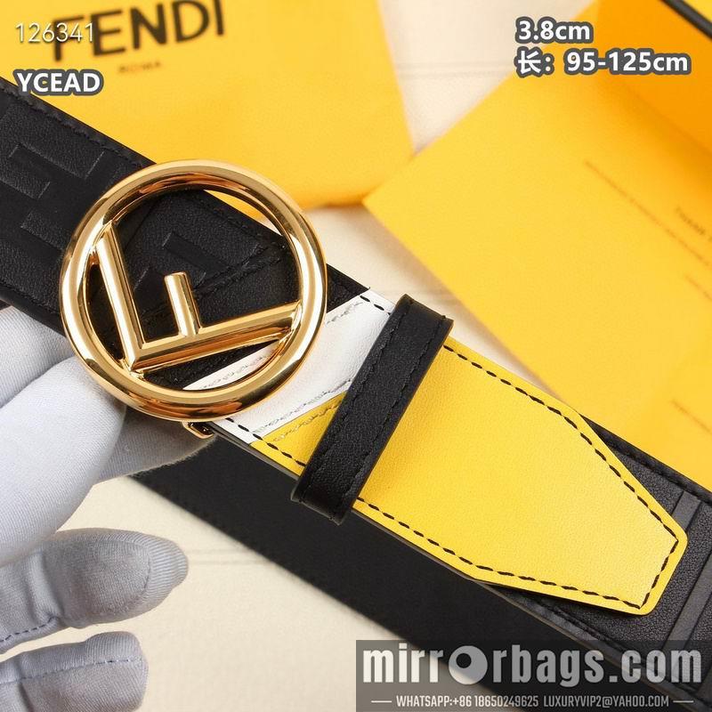 Fendi belt 38mmX95-125cm 8L26