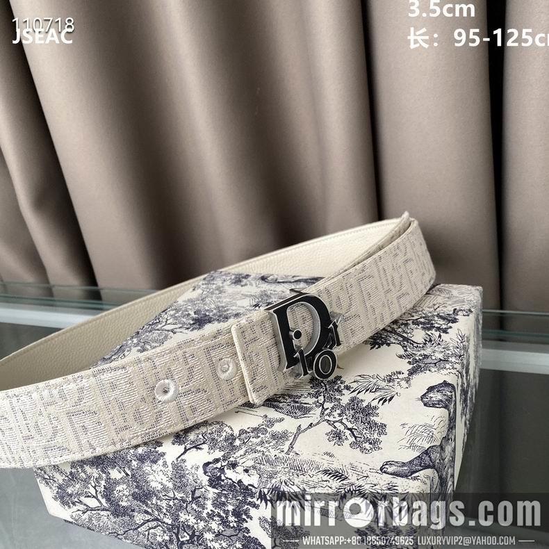 Dior Belt 35mm 95-125cm 8L02