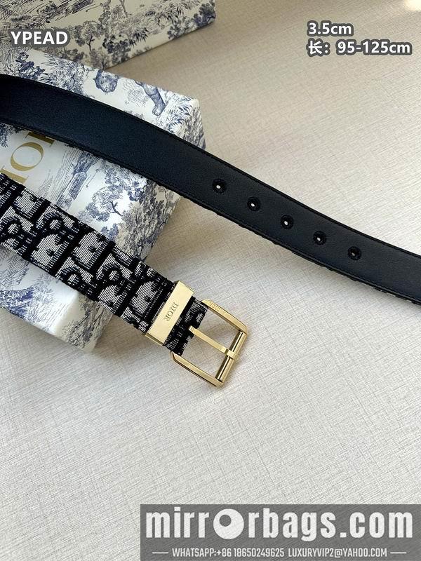 Dior belt 35mmX95-125cm 8L39