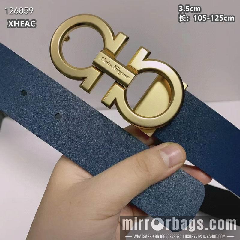 Ferragamo belt 35mmX105-125cm 8L98