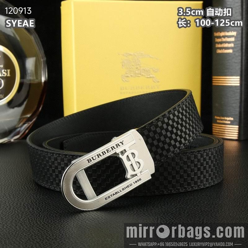 Burberry belt 35mmX100-125cm 8L89