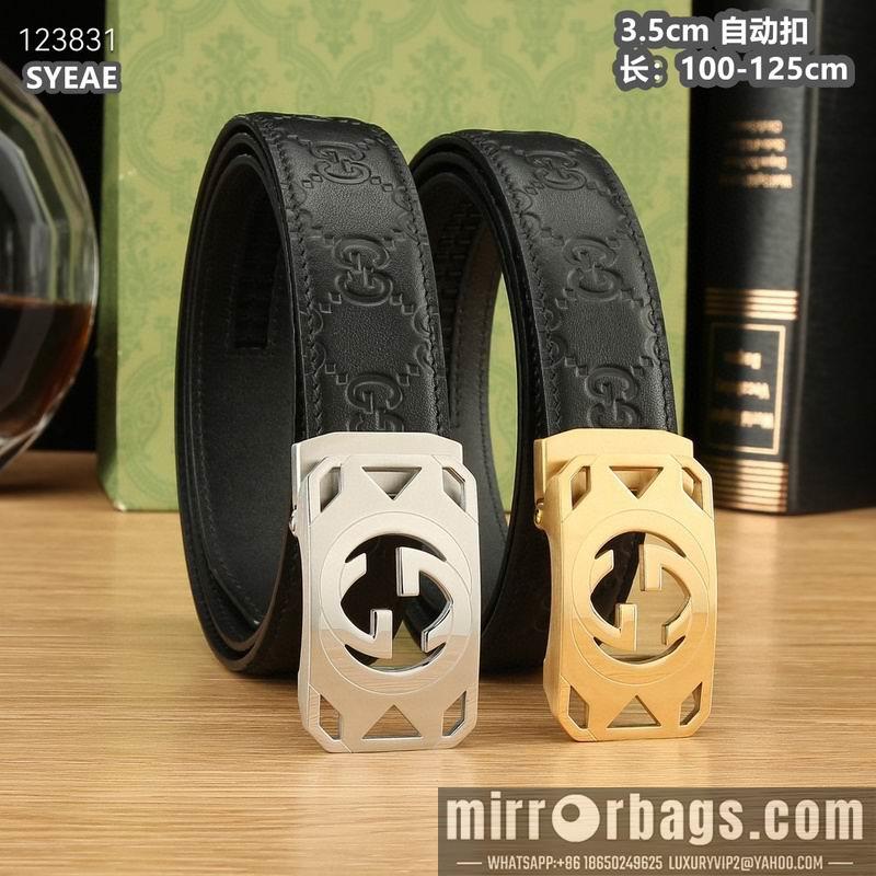 Gucci belt 35mmX100-125cm 8L43