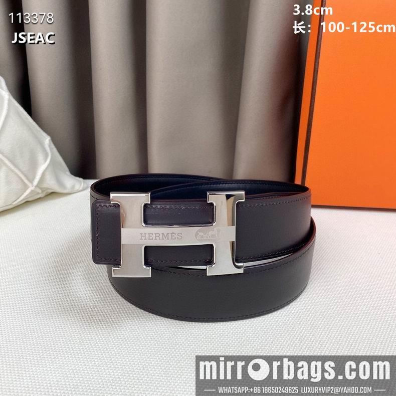 Hermes belt 38mmX100-125cm 8L082502