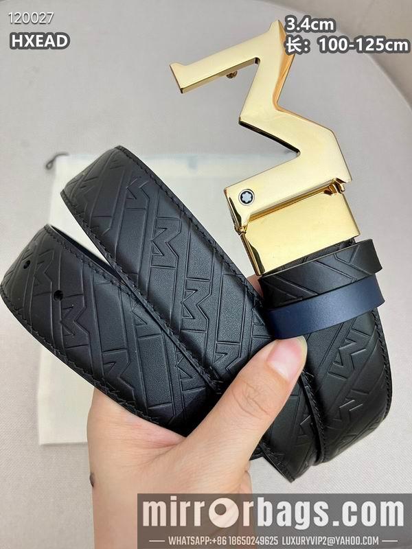 Ferragamo belt 34mmX100-125cm 8L02