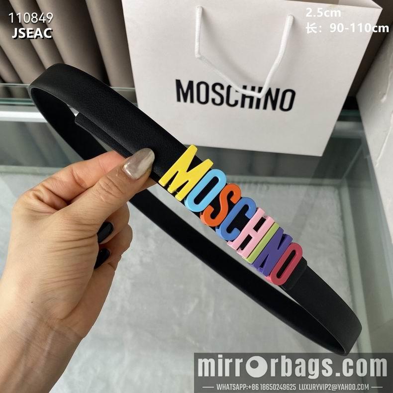 Moschino Belt 25mmX90-110cm 8L01