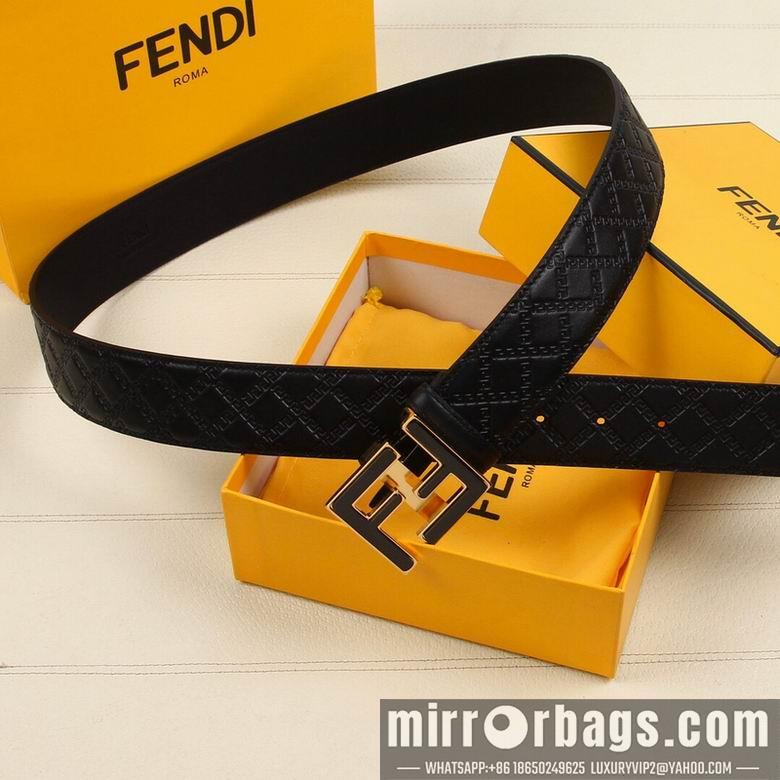 Fendi Belt 38mmX95-125cm 7D37