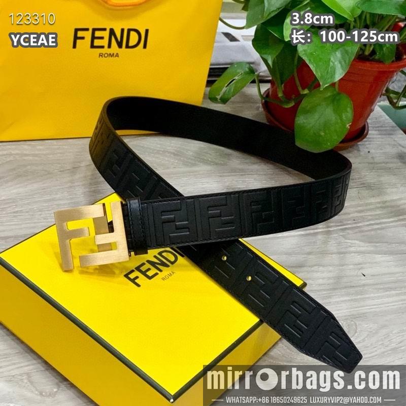 Fendi belt 38mmX100-125cm 8L27