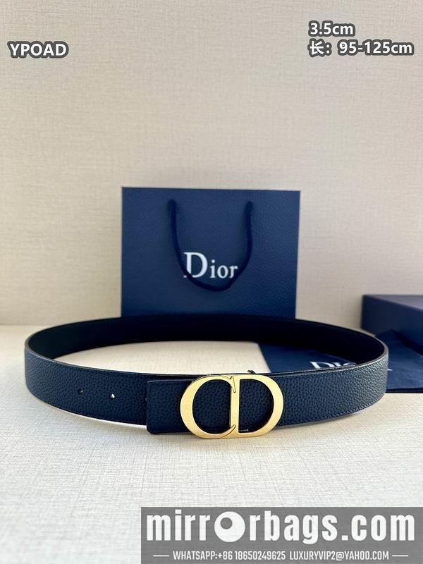 Dior belt 35mmX95-125cm 8L41
