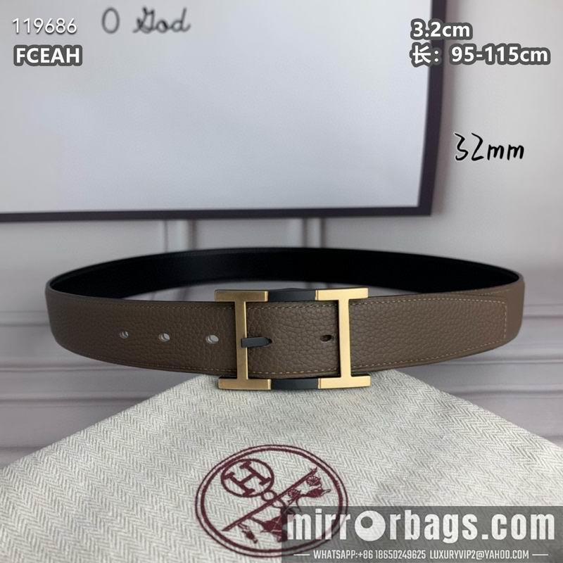 Hermes belt 32mmX95-125cm 8L040803