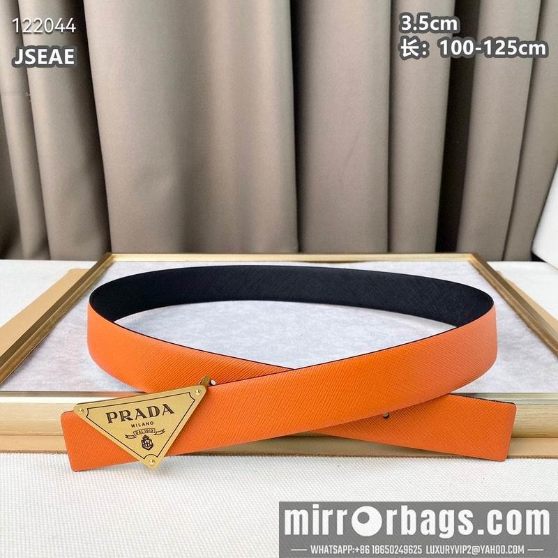 Prada belt 35mmX100-125cm 8L43