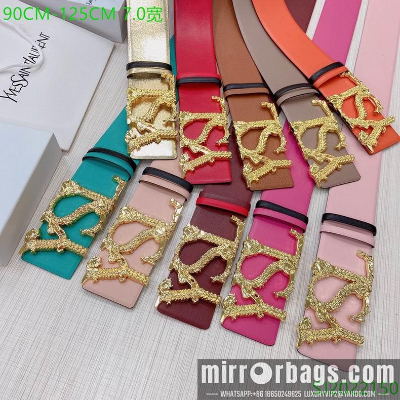 YSL Belt 70mmX90-125cm 7D04