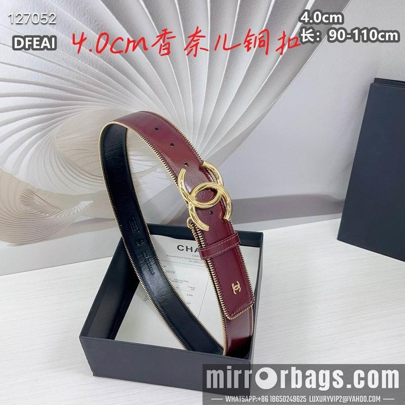Chanel belt 40mmX90-115cm 8L02