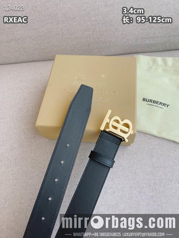 Burberry belt 34mmX95-125cm 8L03