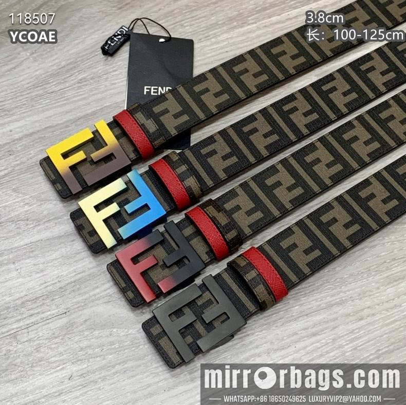 Fendi belt 38mmX100-125cm 8L01