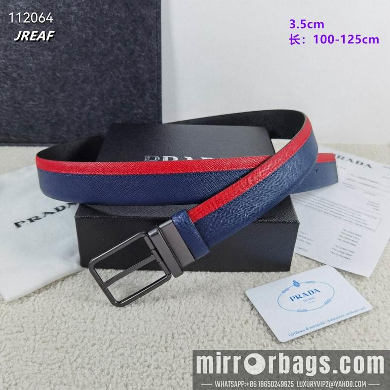 Prada belt 35mmX100-125cm 8L05