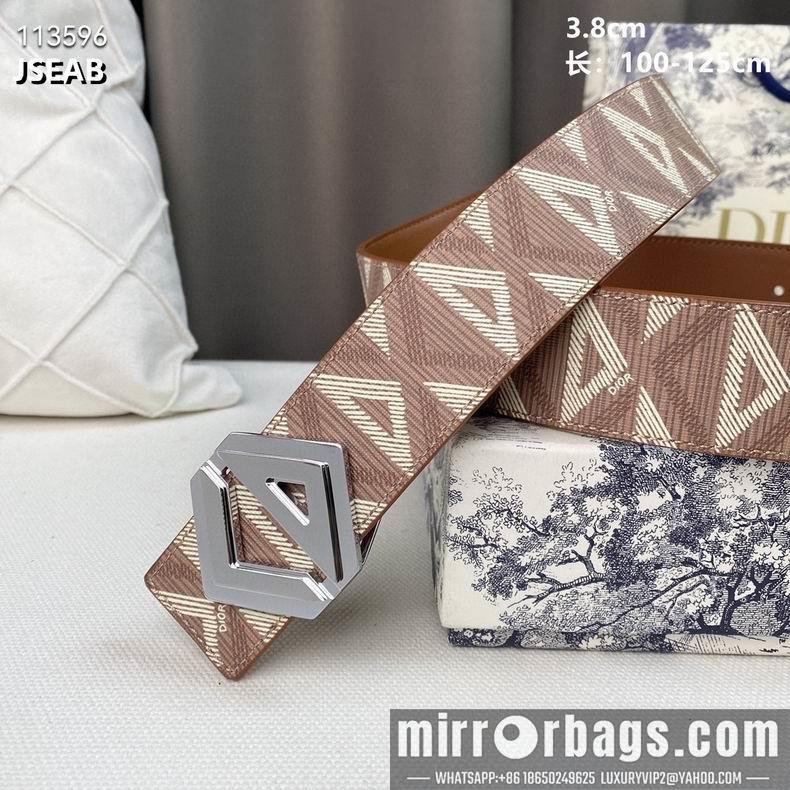 Dior belt 38mmX100-125cm 8L02