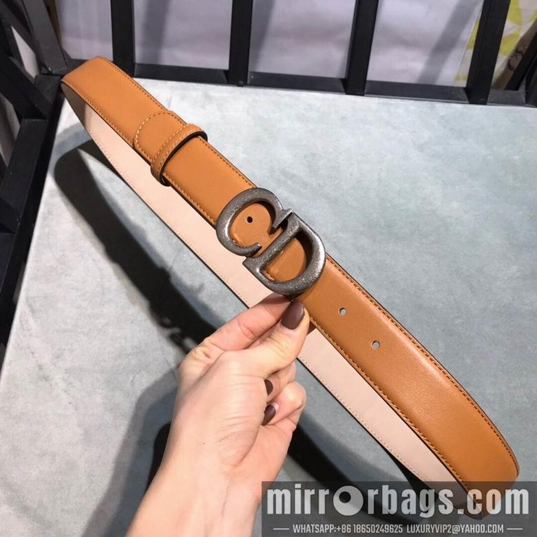 Dior Belt 34mmX95-125cm 7D28