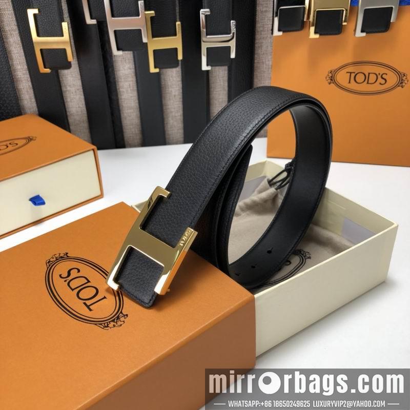 Tod's belt 34mmX95-125cm 7D03