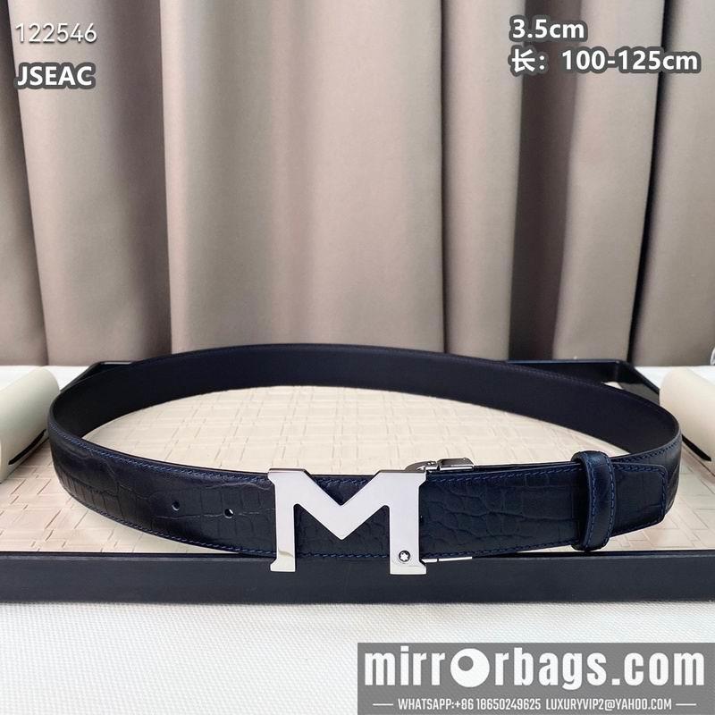 Montblanc belt 35mmX100-125cm 8L09