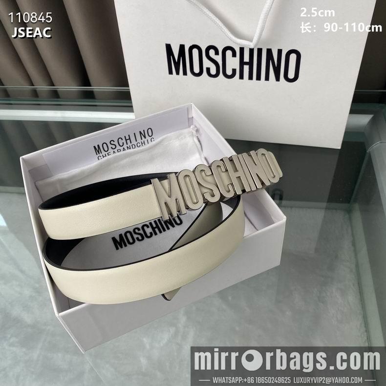 Moschino Belt 25mmX90-110cm 8L02