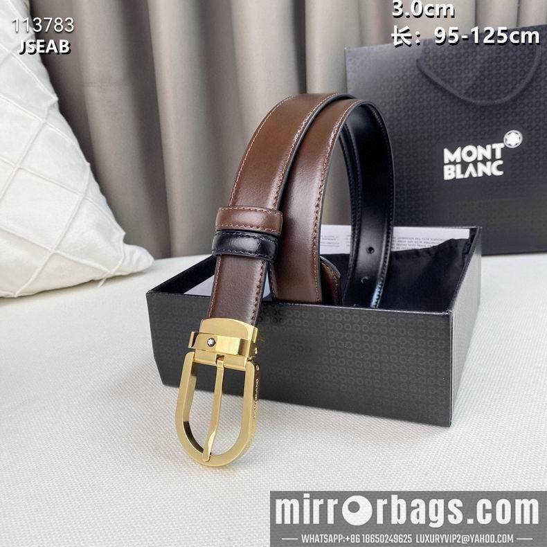 Montblanc belt 30mmX95-125cm 8L03