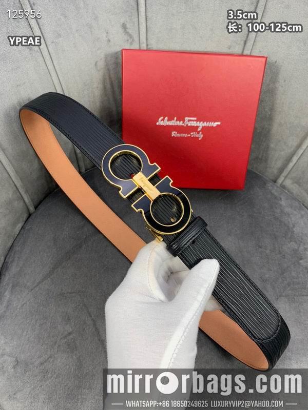 Ferragamo belt 35mmX100-125cm 8L18
