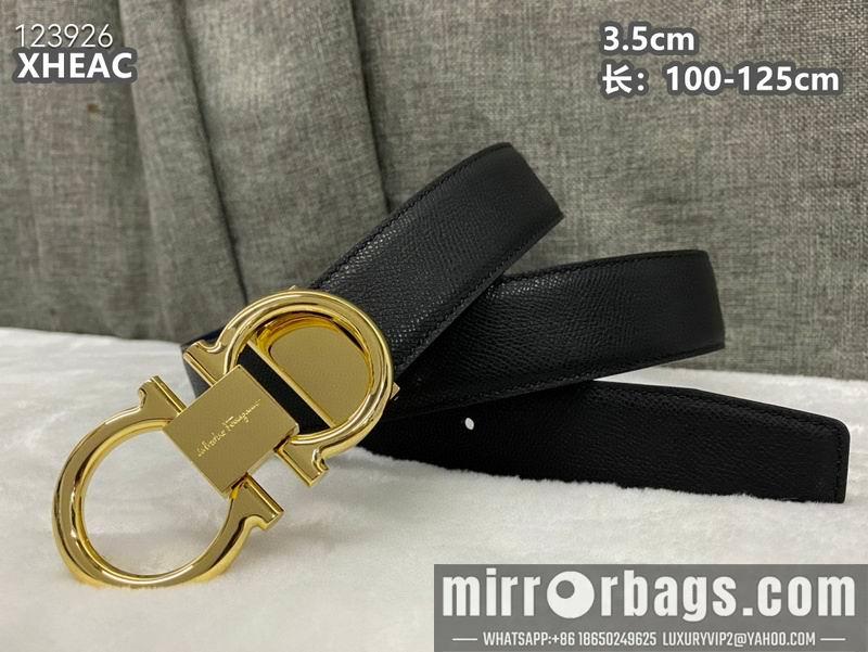 Ferragamo belt 35mmX100-125cm 8L44