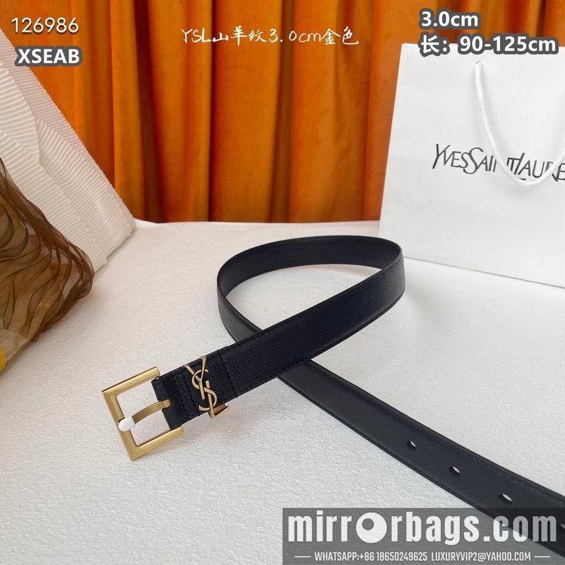 YSL belt 30mmX90-125cm 8L15