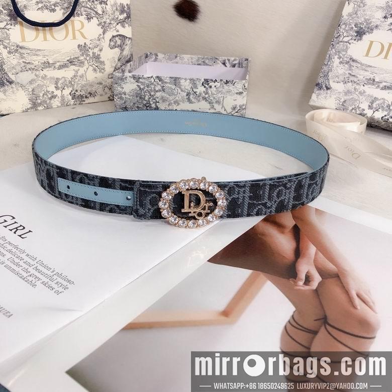 Dior Belt 30mmX95-110cm 7d07