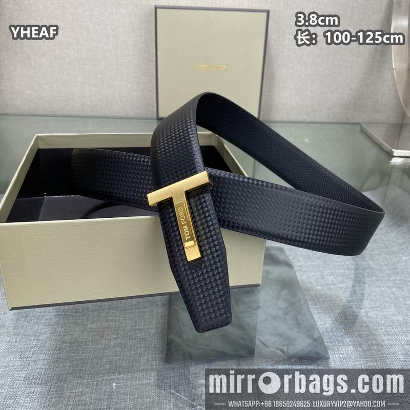 Tom Ford belt 38mmX100-125cm 8L93