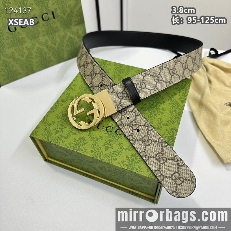 Gucci belt 38mmX95-125cm 8L09