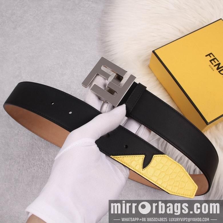Fendi Belt 38mmX95-125cm 7D34