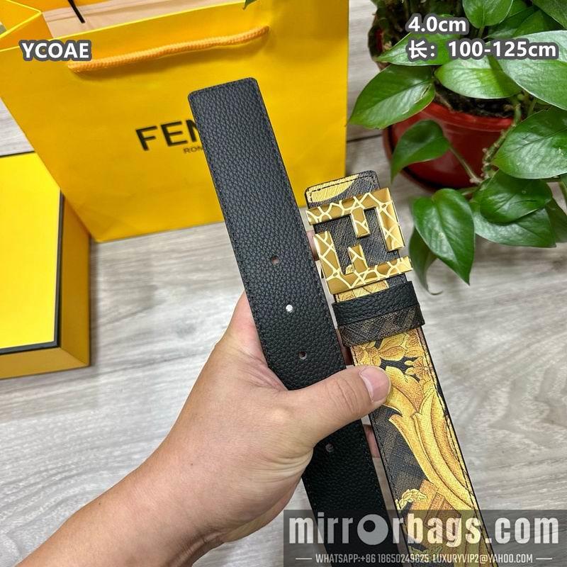 Fendi belt 40mmX100-125cm 8L149