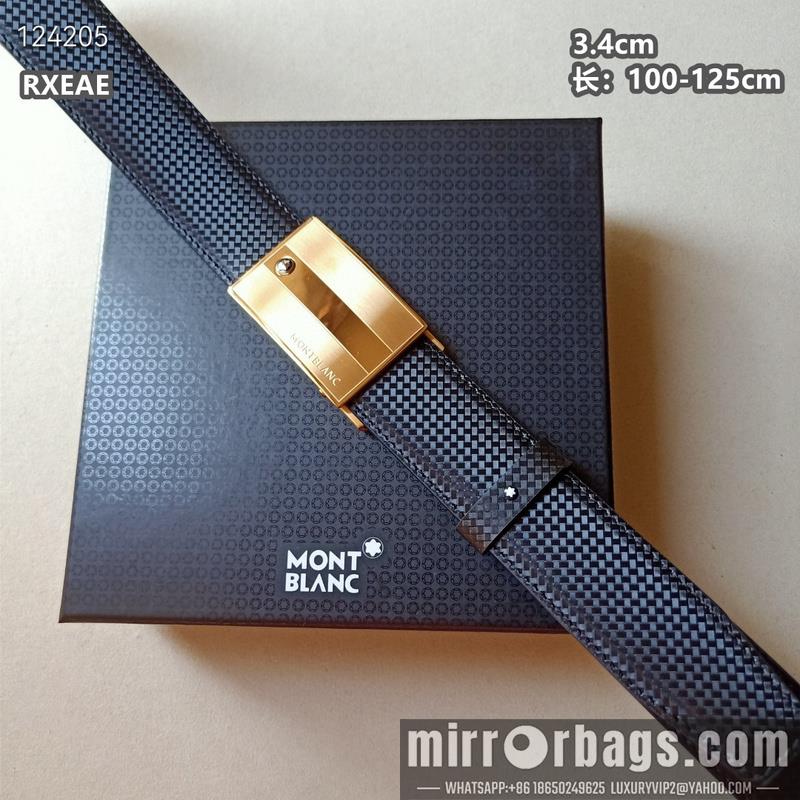 Montlanc belt 34mmX100-125cm 8L11