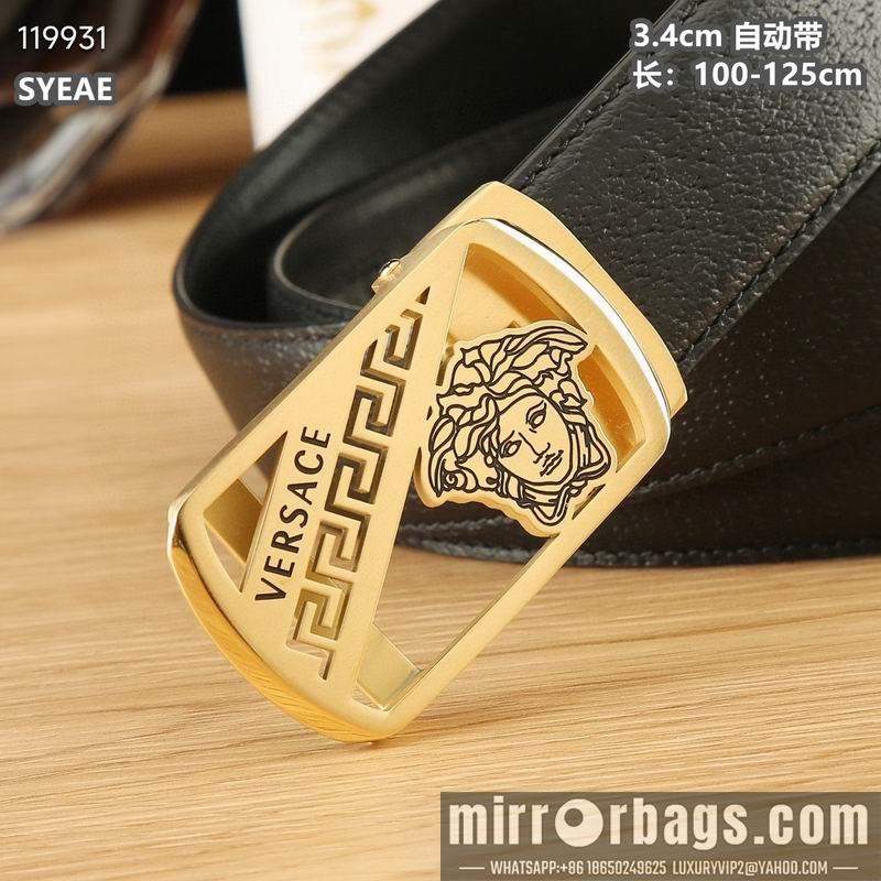 Versace belt 自动带 34mmX100-125cm 8L072001
