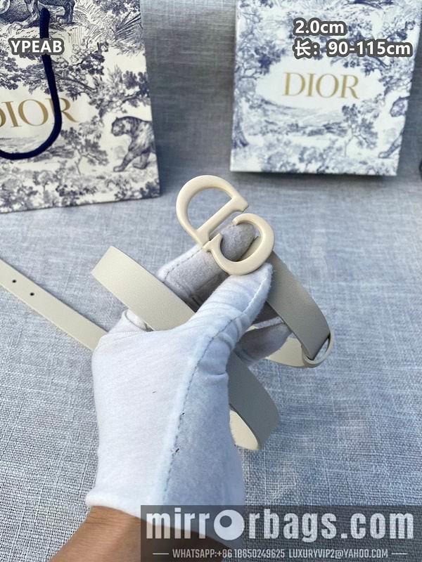 Dior belt 20mmX90-115cm 8L23