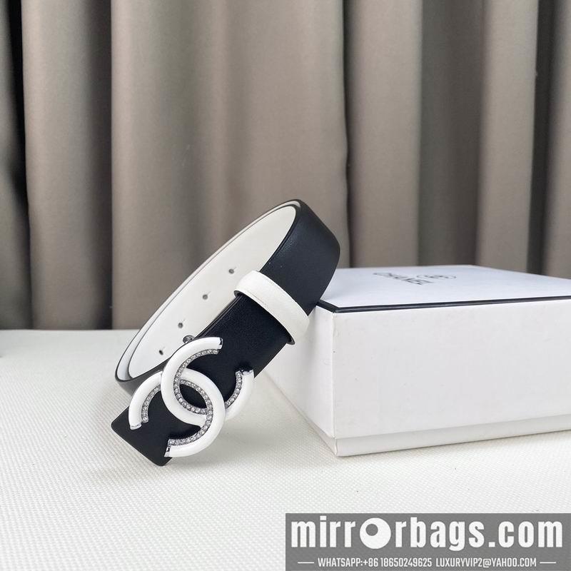 Chanel belt 30mmX90-115cm 7D07