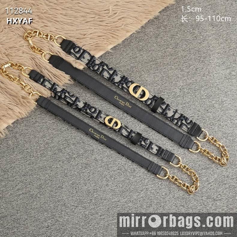 Dior belt 15mmX95-110cm 8L04