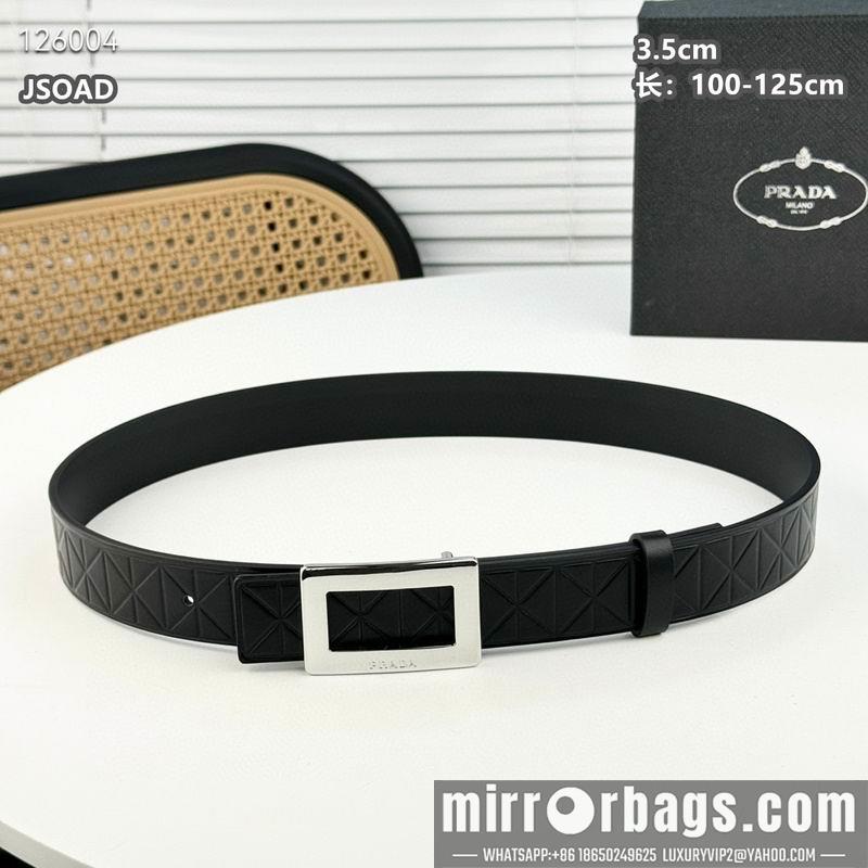 Prada belt 35mmX100-125cm 8L35