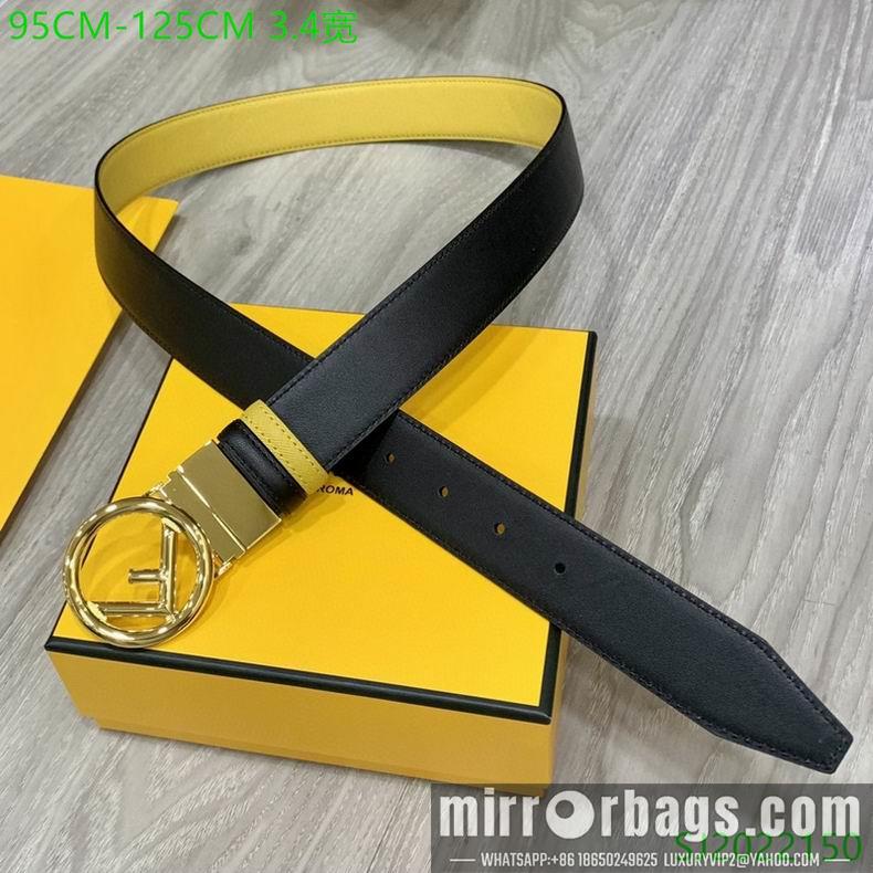Fendi Belt 34mmX95-125cm 7D03