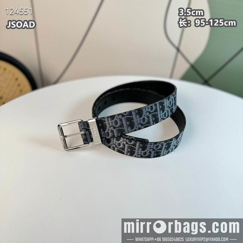 Dior belt 35mmX95-125cm 8L28