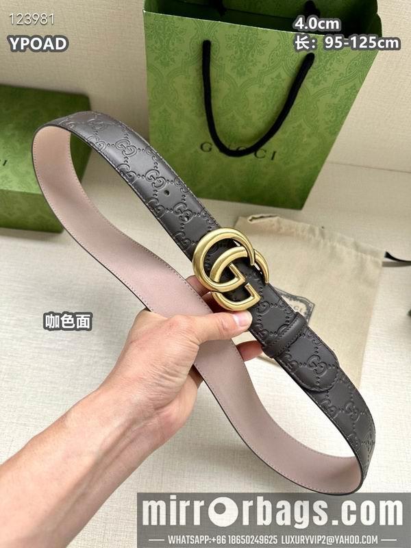 Gucci belt 40mmX95-125cm 8L103